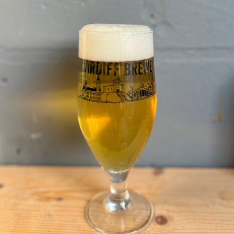 38cl Crafty Devil Brewing Branded Glass