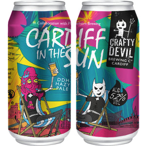CARDIFF IN THE SUN - 5.2% DDH Hazy Pale