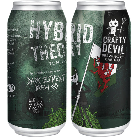 HYBRID THEORY - 7.5% TDH IPA (Collab with Dark Element Brewing)