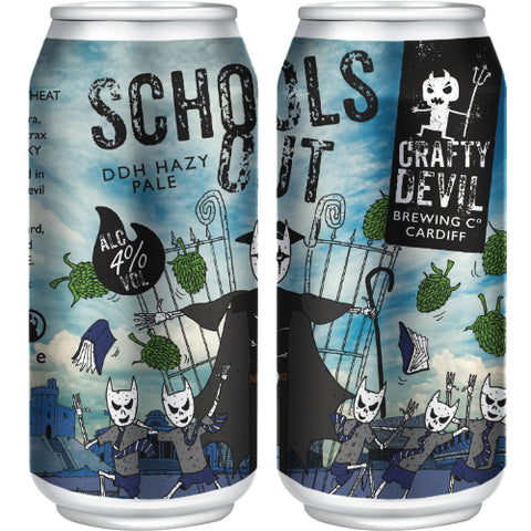 SCHOOL'S OUT - 4% DDH Hazy Pale
