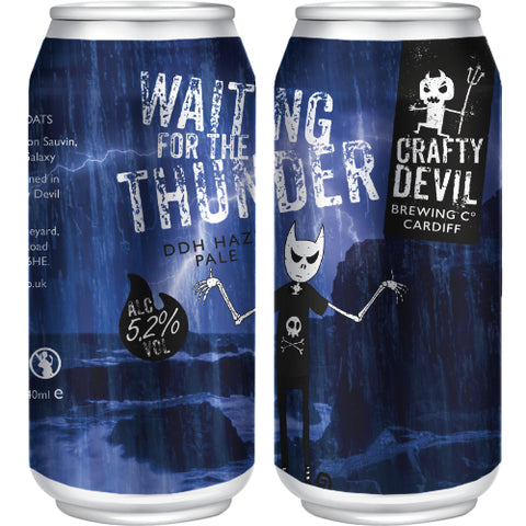 WAITING FOR THE THUNDER - 5.2% DDH Hazy Pale