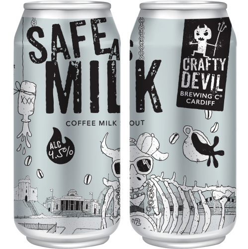 SAFE AS MILK - 4.5% Coffee Milk Stout
