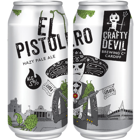 EL PISTOLERO - Hazy Pale Ale. 5%. 4 x 440ml Cans